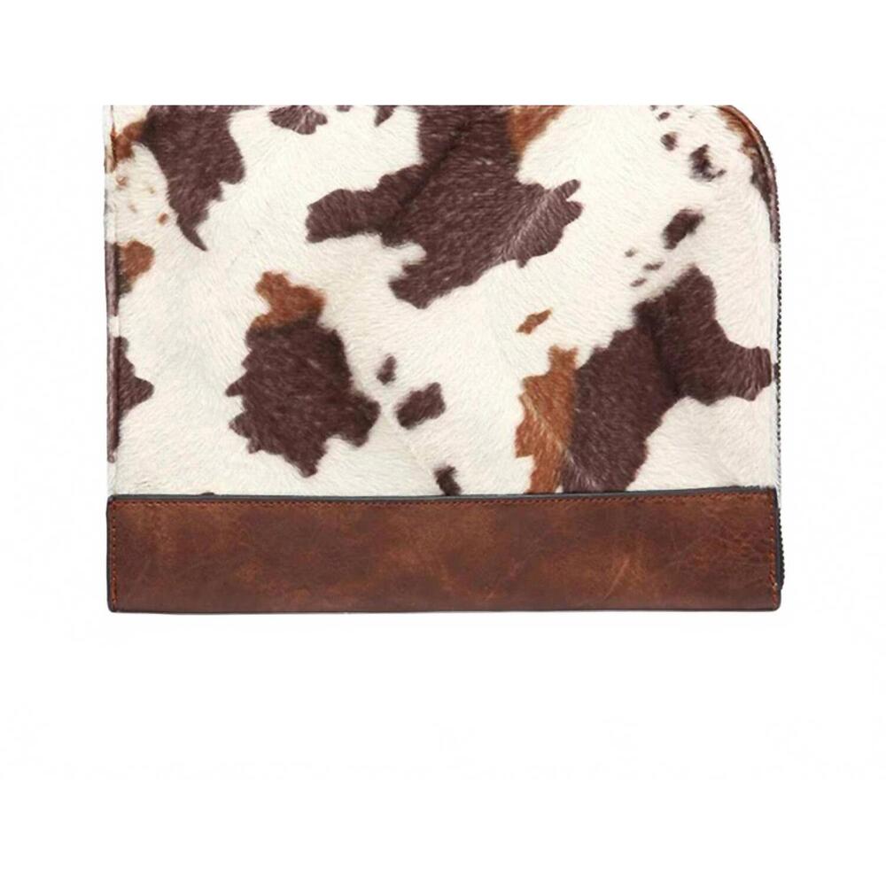 NEW JEN & CO. women's gwen tablet sleeve in brown cow